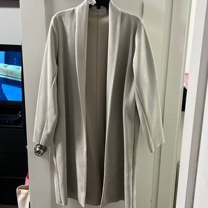 Zara faux suede overcoat